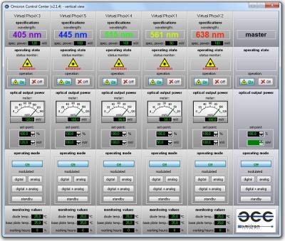 Omicron Control Center (OCC) Software